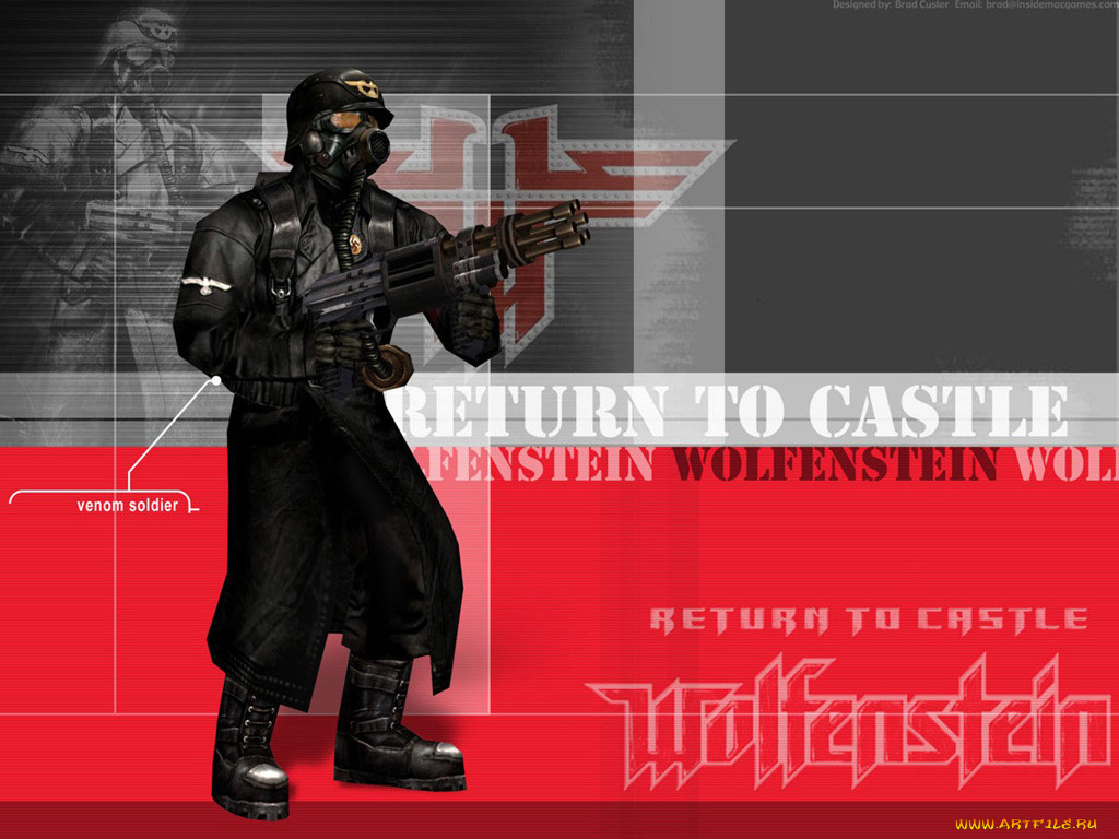 , , return, to, castle, wolfenstein